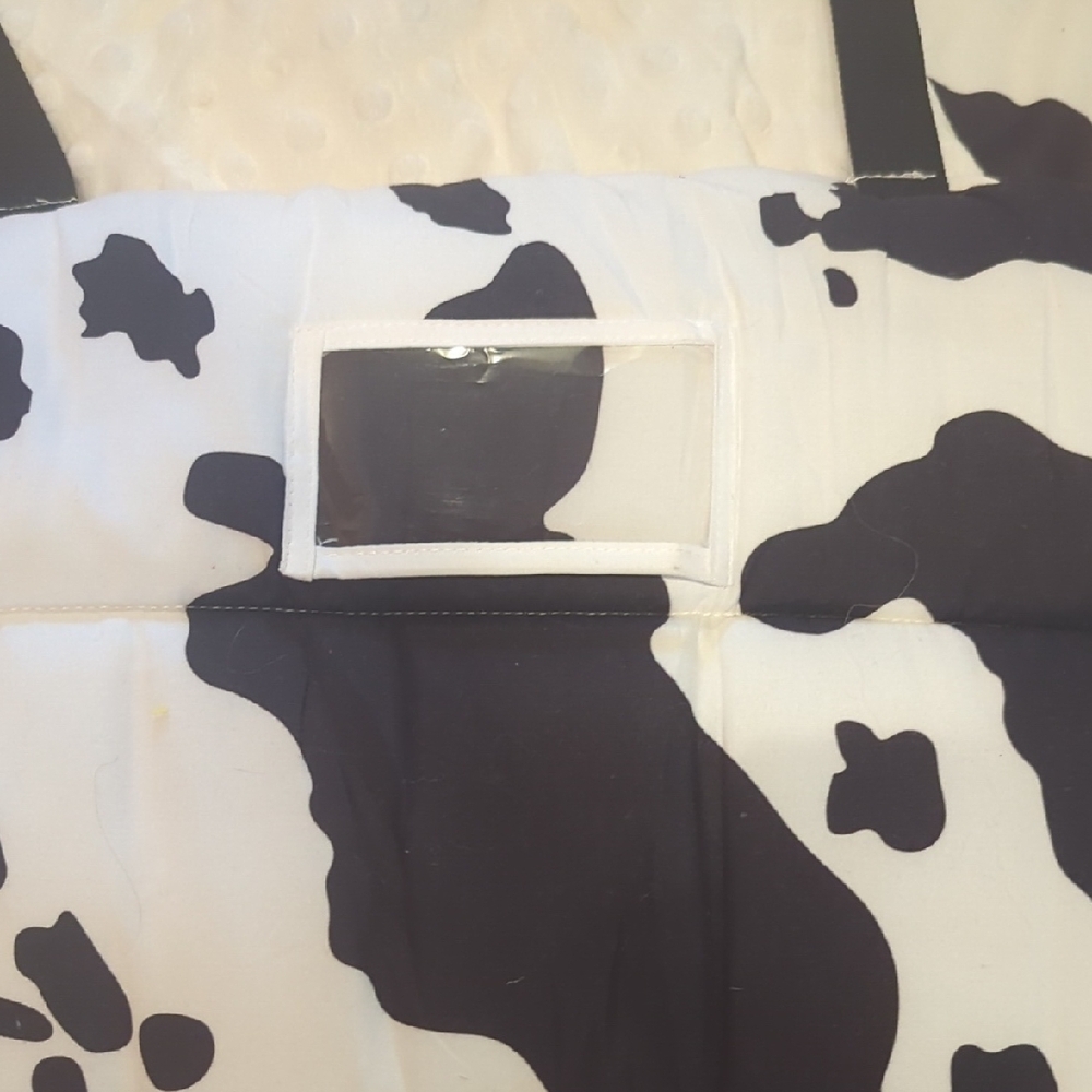 Cow Print Nap Mat - Picture 2 of 4